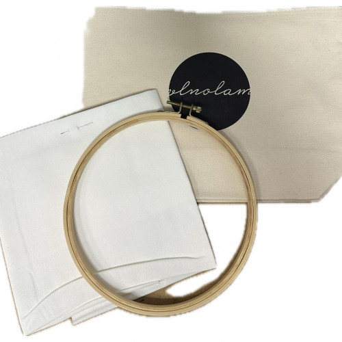 sada na slučkovanie / punch needle kit s tenšou ihlou