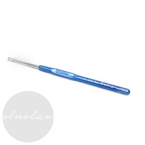 tulip mind crochet hook with plastic grip and golden tip