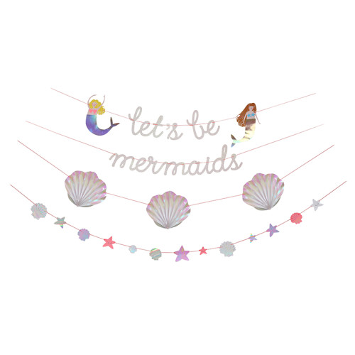 let´s be mermaids garland