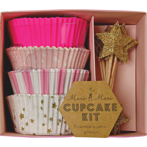toot sweet pink cupcake kit