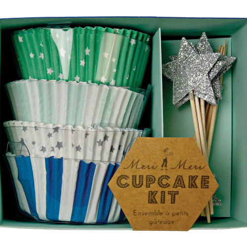 toot sweet blue cupcake kit