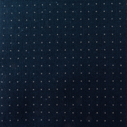 sashiko látka na hitomezashi modrá 33 x 33