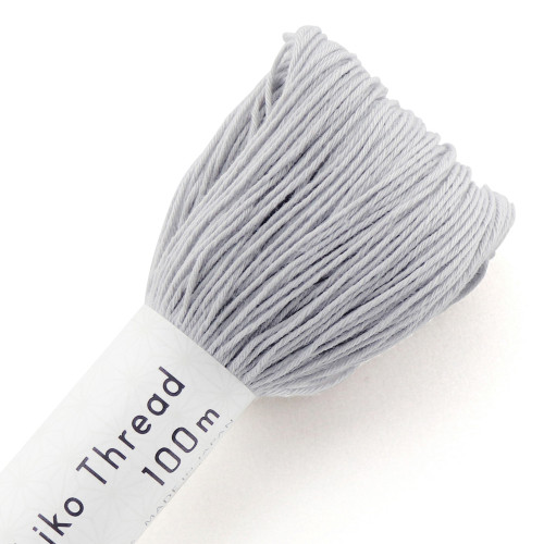 sashiko thread 100 m - 113 grey