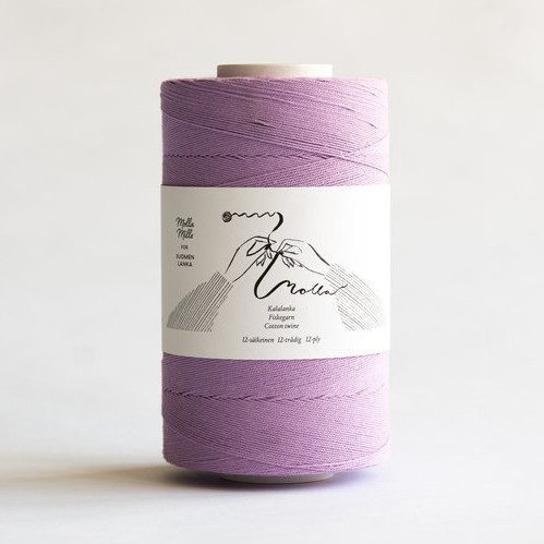 molla mills yarn 18 ply - violet