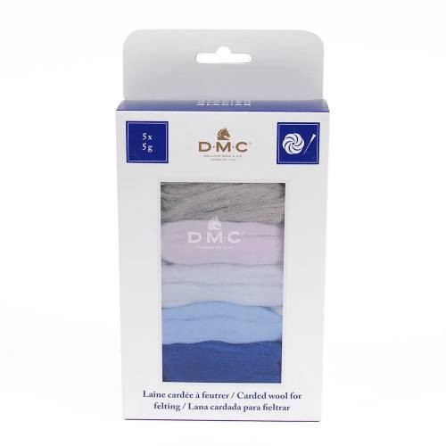 dmc vlna na plstenie - rôzne varianty