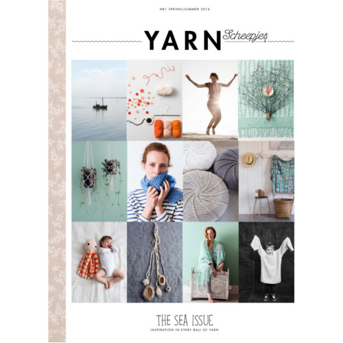 scheepjes yarn bookazine 01 - the sea issue (v anglickom jazyku)