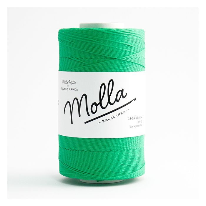 molla mills yarn 18 ply - jade